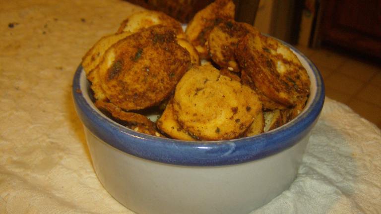 Garlic Bagel Chips created by Marie Nixon