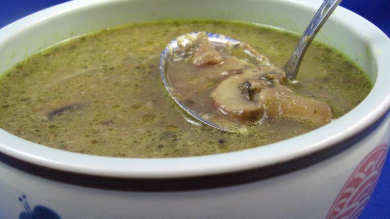 Balsamic Mushroom Soup created by Dreamer in Ontario