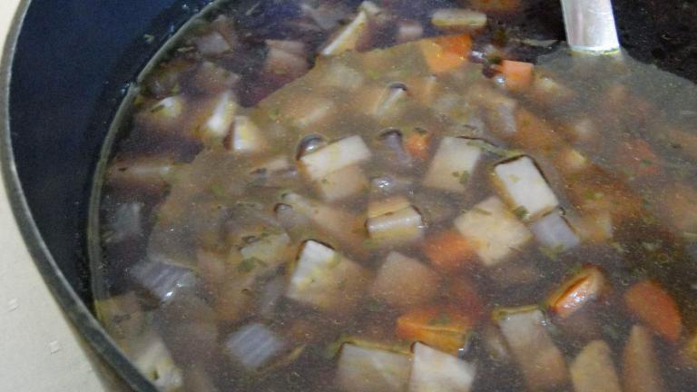 Beef Stock With Port and Veggies Created by Debbwl
