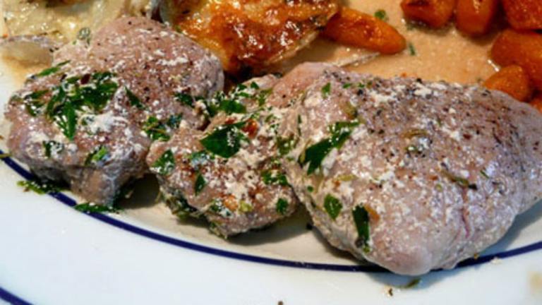 Pork Tenderloin With Herb Sauce created by Outta Here