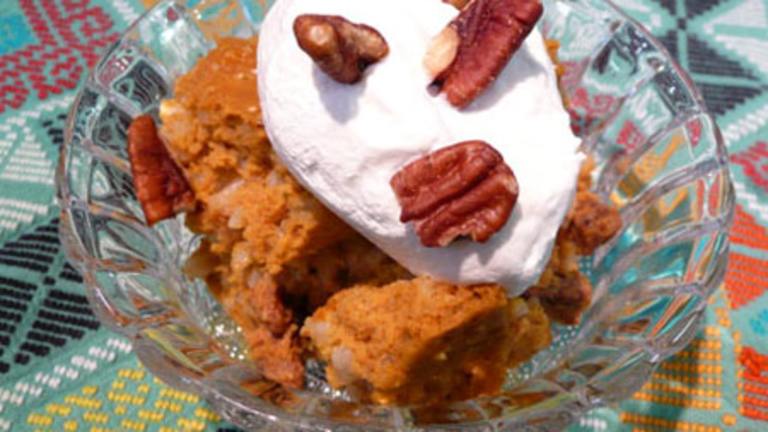 Yummy Pumpkin Rice Pudding created by Outta Here