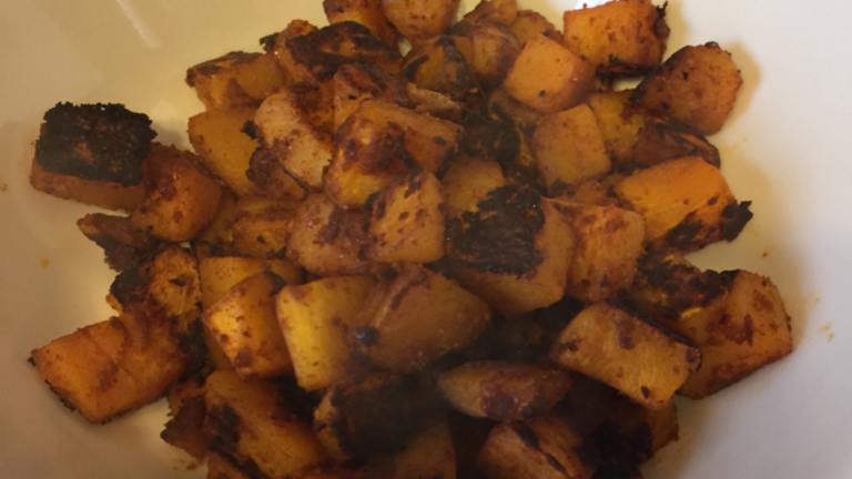 Spice-Crusted Roasted Butternut Squash Created by Doris W.