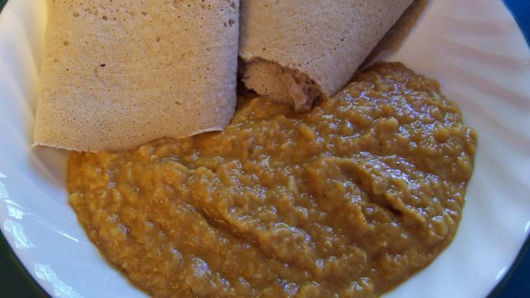 Misr Wot (Ethiopian Lentil Soup) created by Debbie R.
