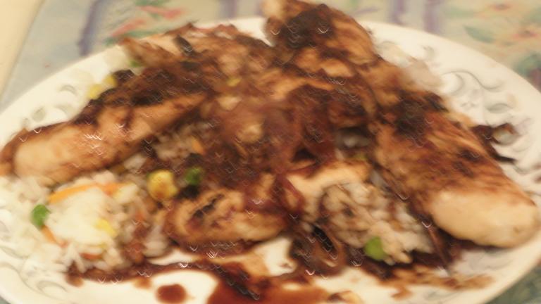 Blackberry Balsamic Chicken Created by BLUE ROSE