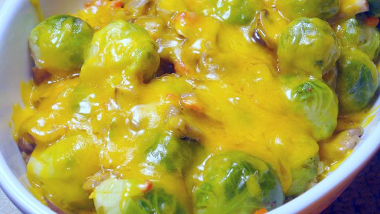 Cheesy Brussels Sprouts created by Lori Mama