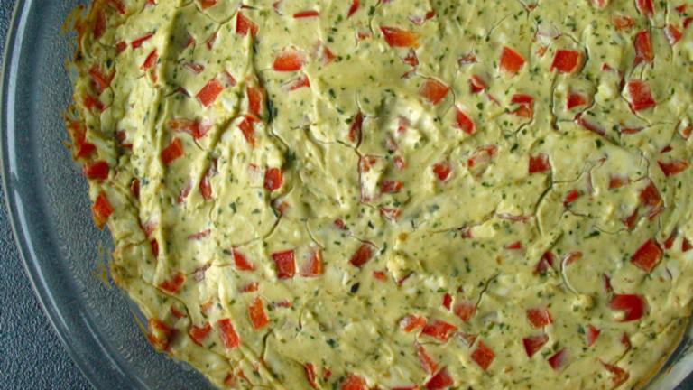 Red Pepper-Pesto Dip created by flower7
