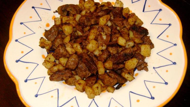Spicy Beef With Potatoes created by FDADELKARIM