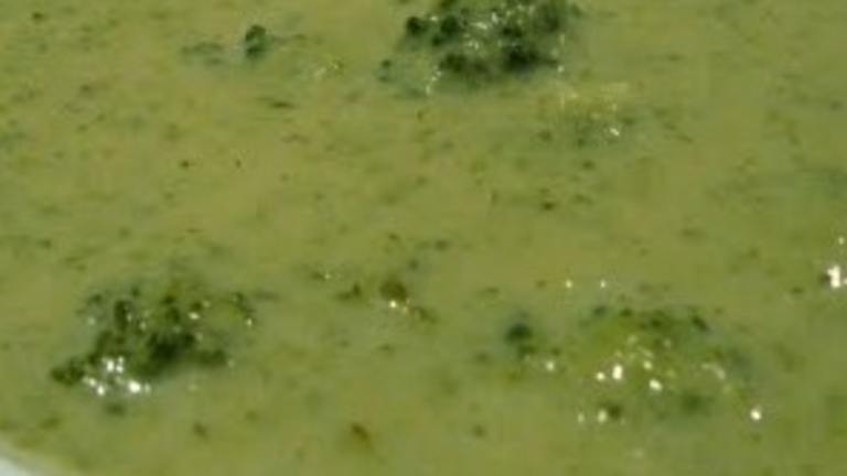 Broccoli and Stilton Cheese Soup Created by robd16