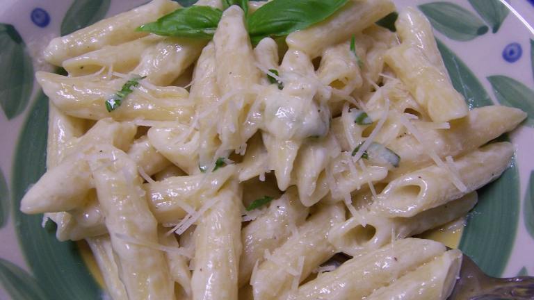 Penne in Parmesan Cream Sauce Created by alligirl