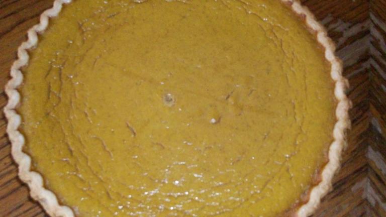 Pumpkin Pie - Prize Recipe