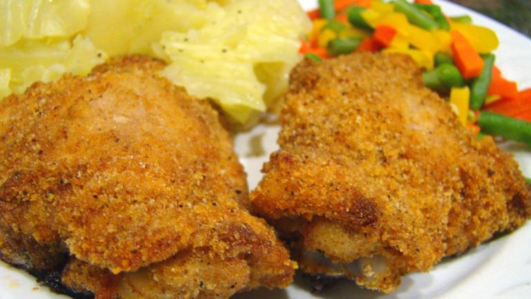 Crumb-Coated Chicken Thighs Created by Derf2440