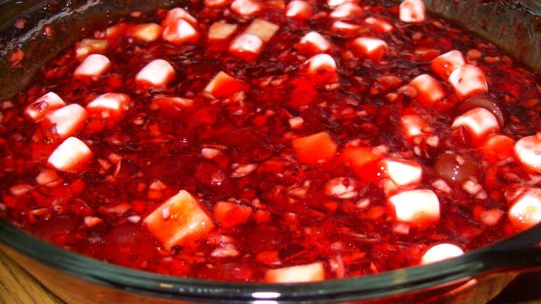 Holiday Cranberry Fruit Salad Created by AZPARZYCH
