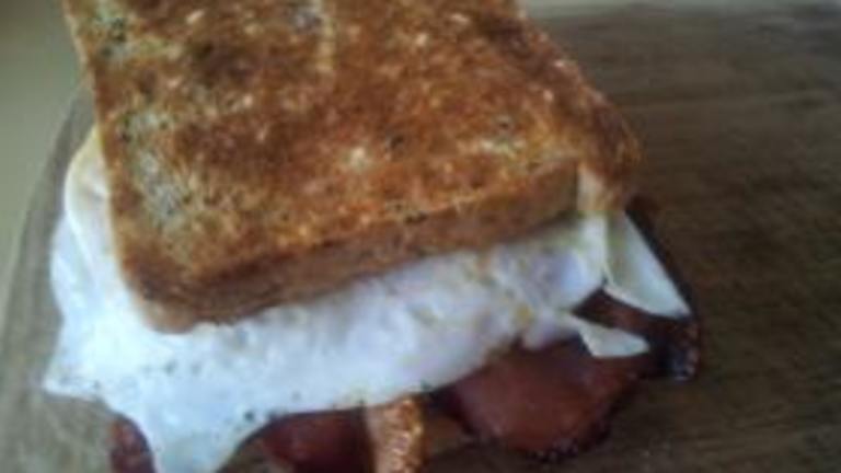 Fried Egg, Bacon & Cheese Sandwich Created by ImPat