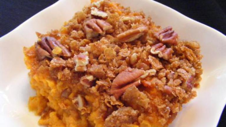 Best Ever Sweet Potato Casserole With Pecan Topping Created by kchavana