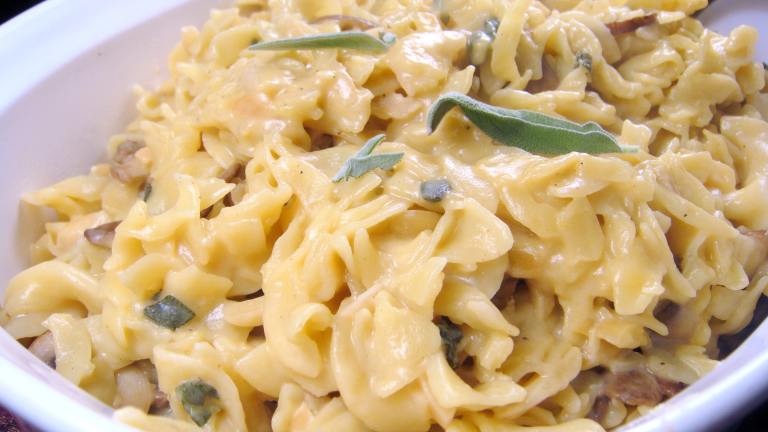 Creamy Mushroom and Almond Pasta created by Lori Mama