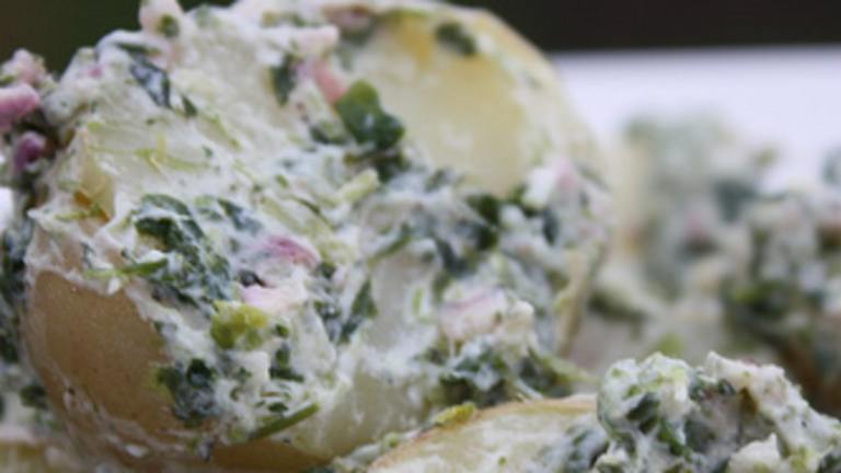 Low Fat Spinach Dip Potato Salad created by Sarah_Jayne