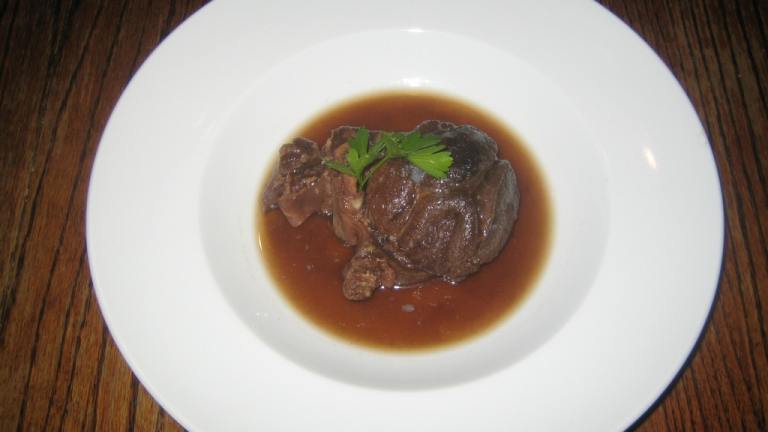 Red Wine Braised Center-Cut Beef Shanks Created by Potagekempcc