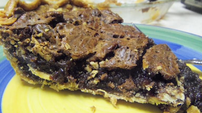 Easy Chocolate Pecan Pie Created by alligirl
