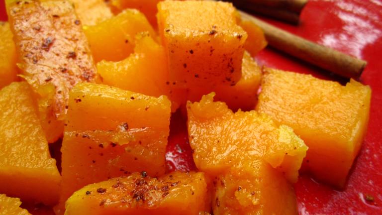 Simple Delicious Butternut Squash Created by Mindelicious