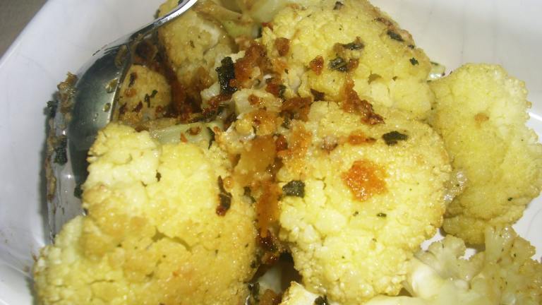 Roasted Cauliflower With Lemon Brown Butter created by Karen Elizabeth