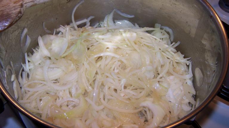 Caramelized Onion Mashed Potato Soup! Created by Rita1652