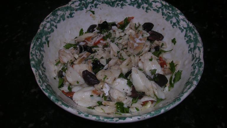 Baccala Salad created by Phil Franco