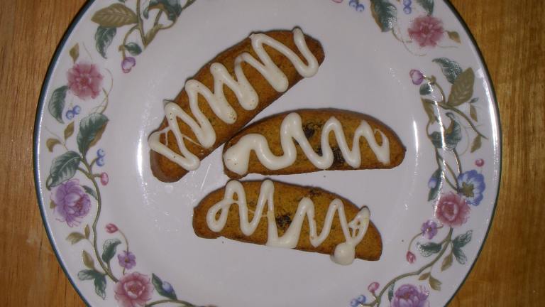 Pumpkin Biscotti With White Chocolate created by Charmed