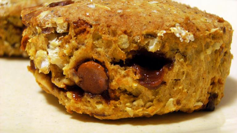 Spiced Pumpkin & Pecan Scones With Cinnamon Chips created by Lalaloula