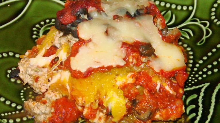 Baked Spaghetti Squash Casserole Created by Boomette