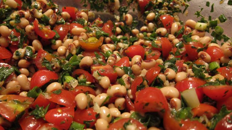 Quick and Easy Black Eyed Pea Salad Created by Dr. Jenny
