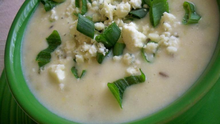 Creamy Celery Soup With Blue Cheese created by Parsley