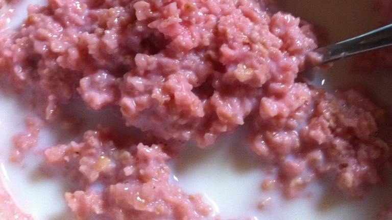 Frankenberry Oatmeal Created by Mandy