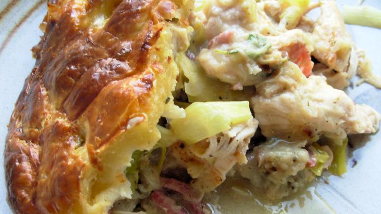 Leftover Turkey and Leek Pot Pie With Instant Gravy Created by French Tart