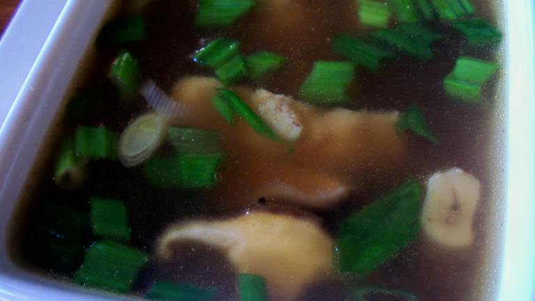 Asian Mushroom Soup - Diabetic Friendly Created by Parsley