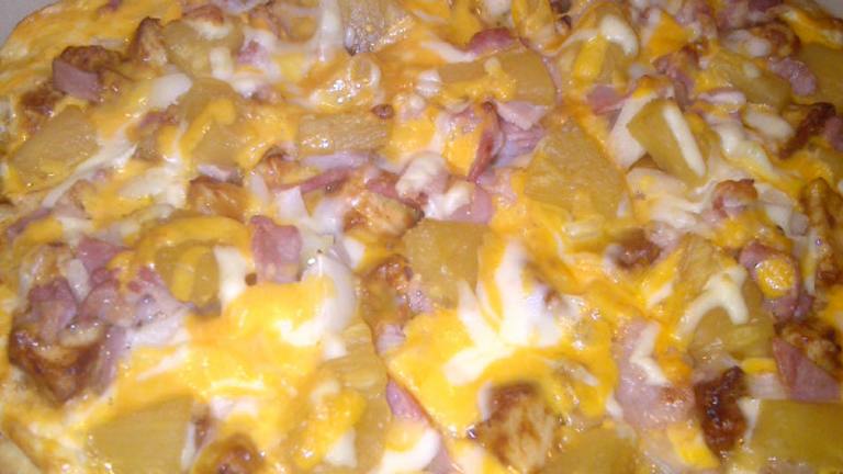 Tropical Chicken Pizza from Boston Pizza Created by rcdttp