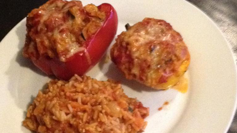Vegetarian Stuffed Bell Peppers Created by Anonymous