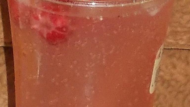 Refreshing Raspberry Drink created by Funny Cooking