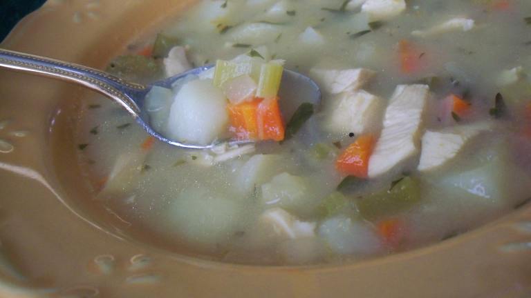 Turkey Soup With Tarragon Created by Parsley