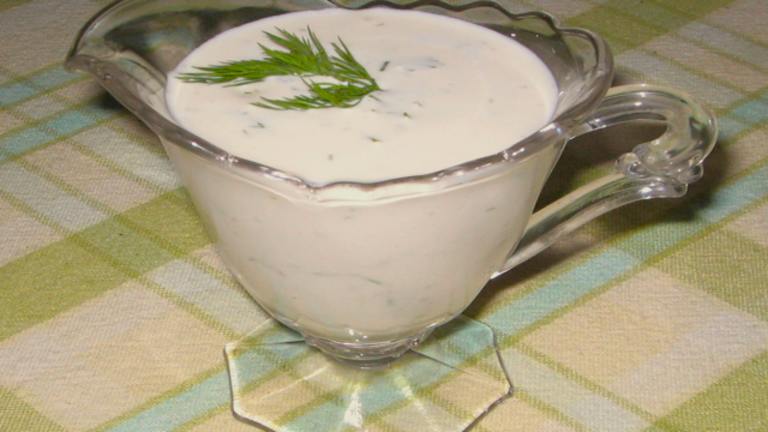 Bleu Cheese Dressing With Baby Dill Created by The Spice Guru