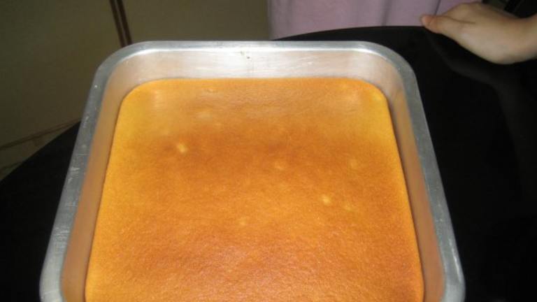 Orange Sponge Cake Created by mellie_88