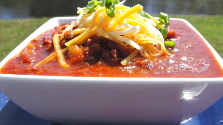 Quick Beef-&-Bacon Chili & Beans Created by diner524