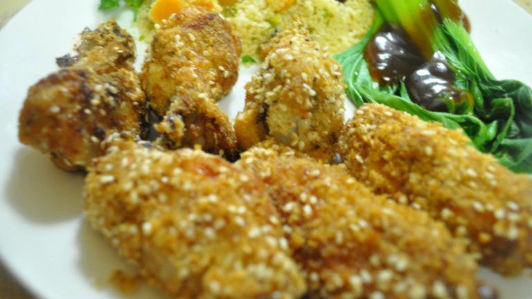 Sesame Seed Chicken (A Turkish Meze) Created by I'mPat