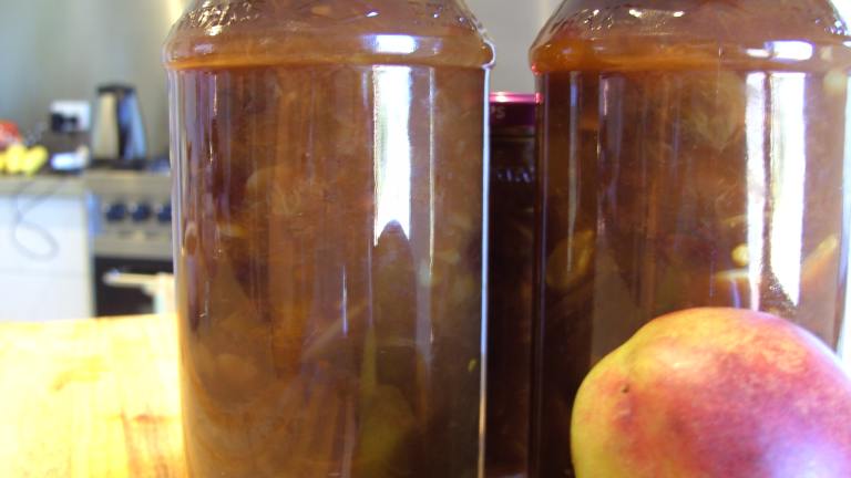 Nectarine and Pineapple Chutney Created by JustJanS