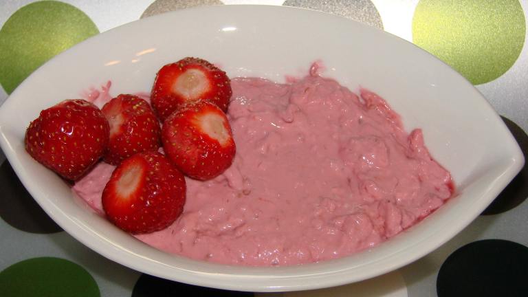 Raspberry Fruit Dip Created by Boomette