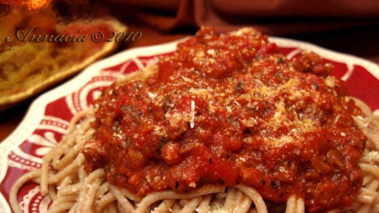Healthy Spaghetti created by Annacia