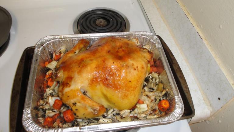 Perfectly Easy Roast Chicken Created by Chef amfox