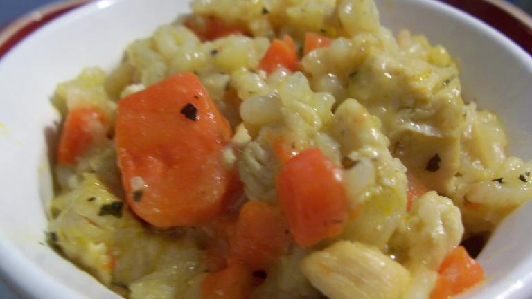 Chicken " Soup "  Risotto Style! created by Amy Duchesne