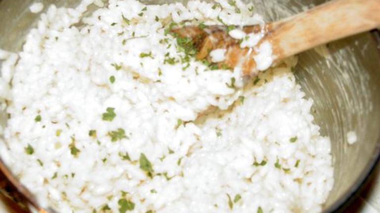 Risotto with Garlic and Parmesan created by Kim D.