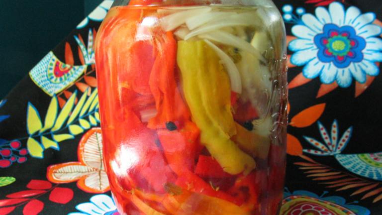 Quick Pickled Peppers Created by flower7
