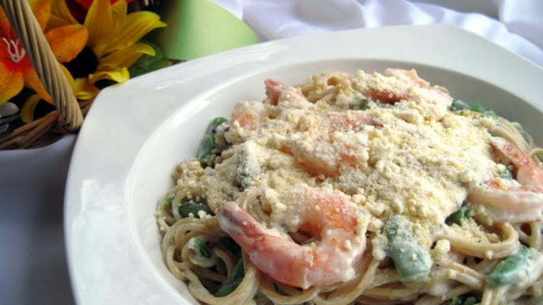Creamy Shrimp and Pasta created by Annacia